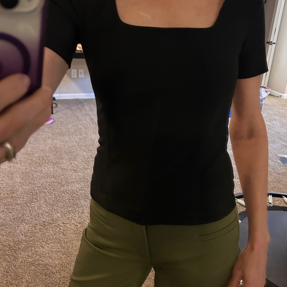 2001 D&G by Dolce & Cabbana Sexy Short Sleeve Corset Top